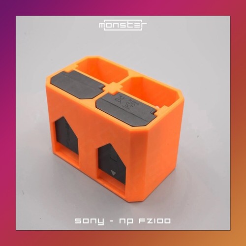 Holder sony battery np - 4,