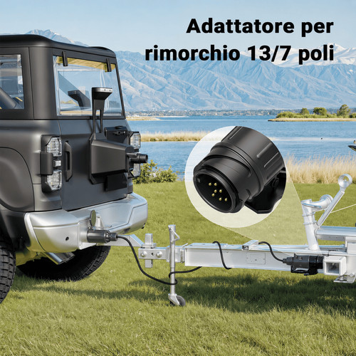 Adattatore 7 poli - adattatore, 13