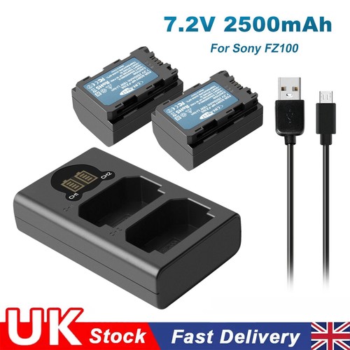 Fz100 batteria e doppio - np-fz100,